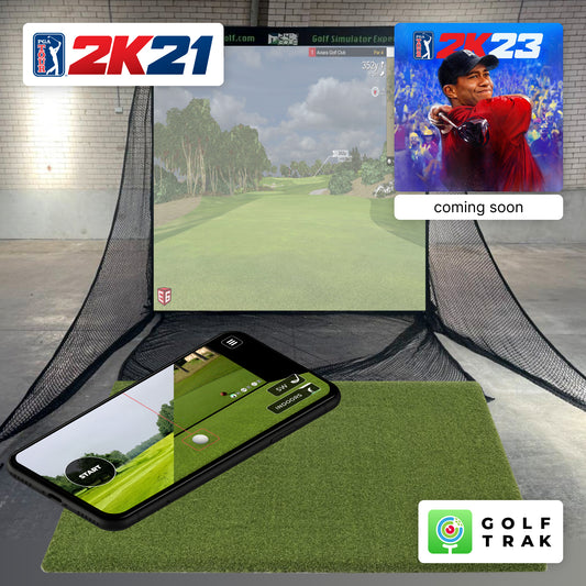 24/7 Golf Return Net Package with Golf Trak